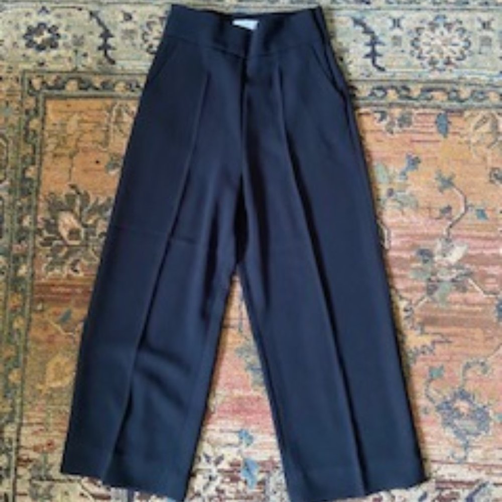 And Other Stories Black Wide Leg Pants